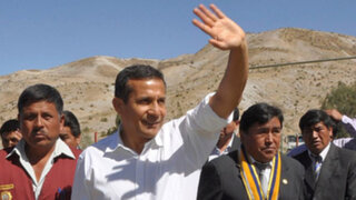 Presidente Humala se comprometiÃ³ a trabajar por el desarrollo de Moquegua