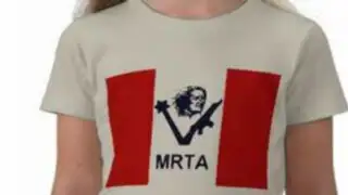 Tienda online vende polos con el símbolo del MRTA