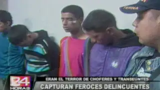 Capturan a los ‘Malditos de Jorge Chávez’ en Breña