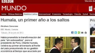 Medios internacionales siguieron el mensaje presidencial de Humala