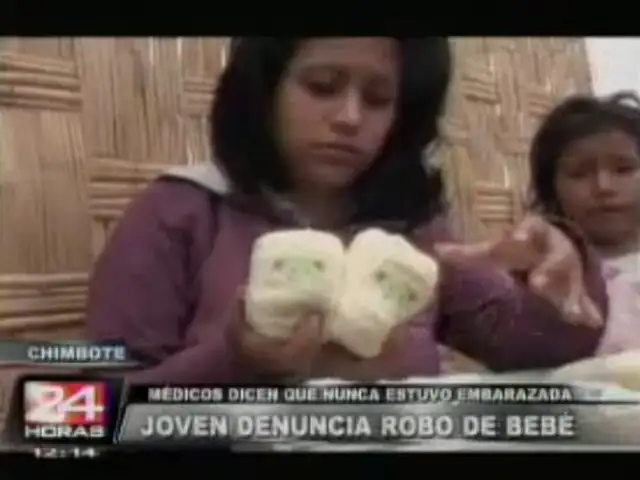Chimbote: joven denuncia a médicos por el robo de su hijo recién nacido