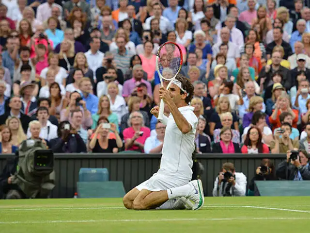 Roger Federer se impuso a Murray en Wimbledon