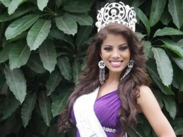 Miss Perú Universo 2012 no se retractará por declaraciones sobre gays