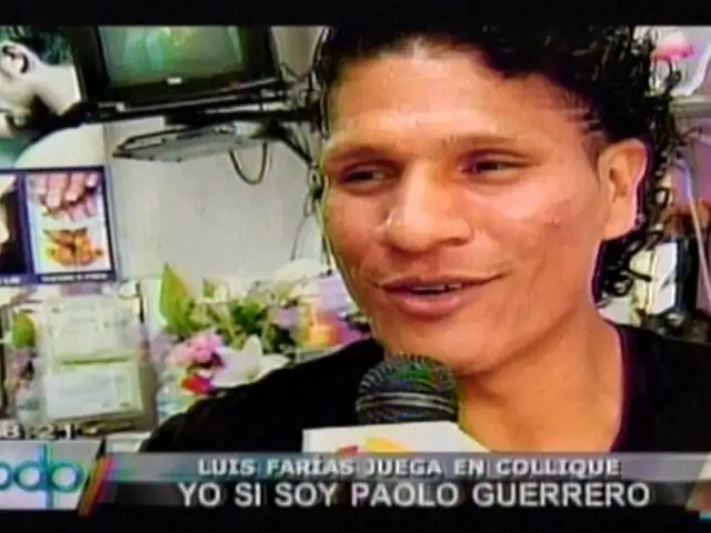 El Paolo Guerrero de la liga de Collique quiere conocer al “Depredador”