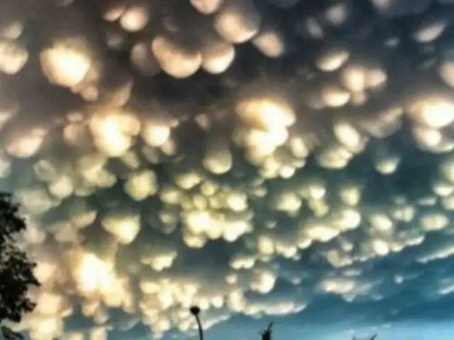 Insólitas formas de nubes sorprenden al mundo