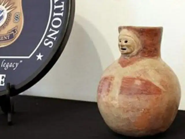 Piezas de arte precolombino son devueltas por gobierno de Estado Unidos