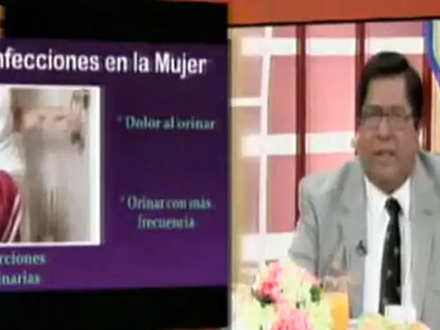 Dr. Julio Dueñas informa sobre las infecciones más frecuentes en la mujer