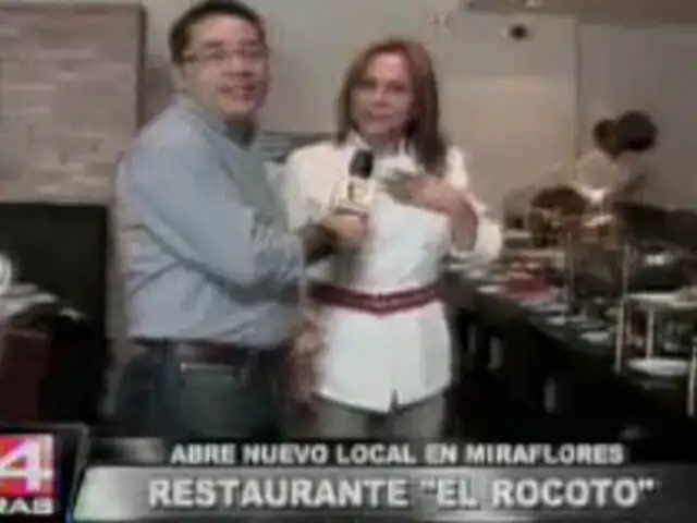 “Aromas y Sabores” visita el nuevo local del restaurante El Rocoto