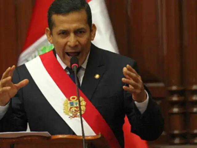 Presidente Humala: Perú no puede darse el lujo de perder clases escolares
