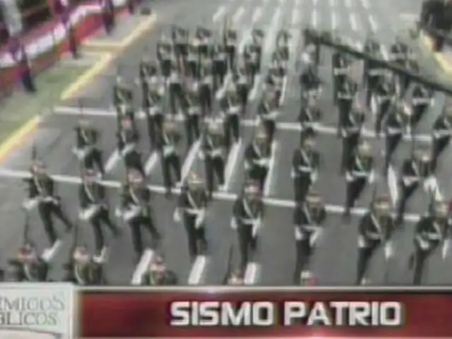 Sismo patrio: temblor remeció Lima y Callao en pleno desfile militar