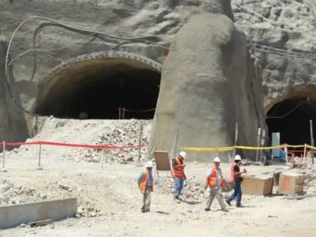 Anuncian que obras del túnel Rímac–SJL culminarán en octubre del 2013