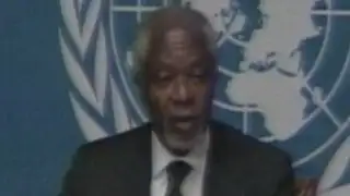 Kofi Annan denunció falta de apoyo y dejó la mediación en Siria