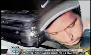 VIDEO: Perfil psicológico del descuartizador de la maleta Ricardo Vásquez