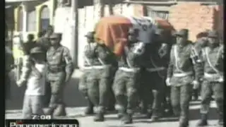Adiós a los héroes: sepultan a militares caídos en el Vraem