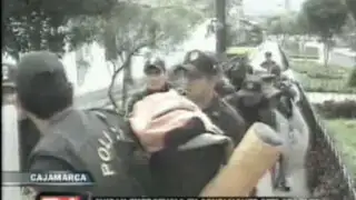 Policías que resguardan orden en Cajamarca viven en precarias condiciones
