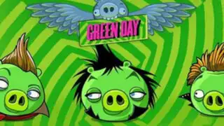Músicos de Green Day se transforman en personajes de Angry Birds