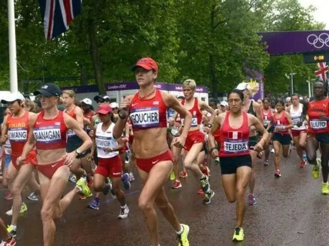 Inés Melchor ocupa el puesto 25 de la maratón femenina de Londres 2012