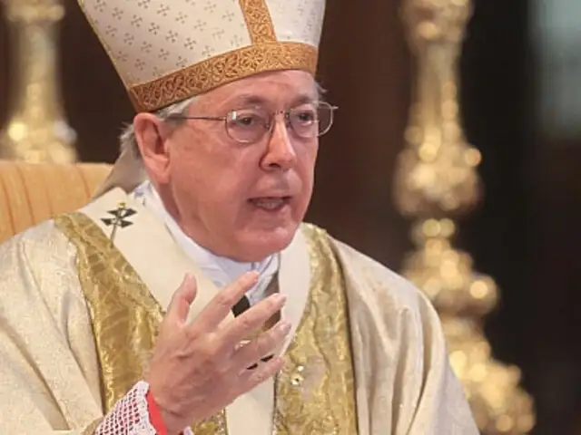 Cardenal Cipriani: Estado no debe imponer que cosas puede comer el hombre