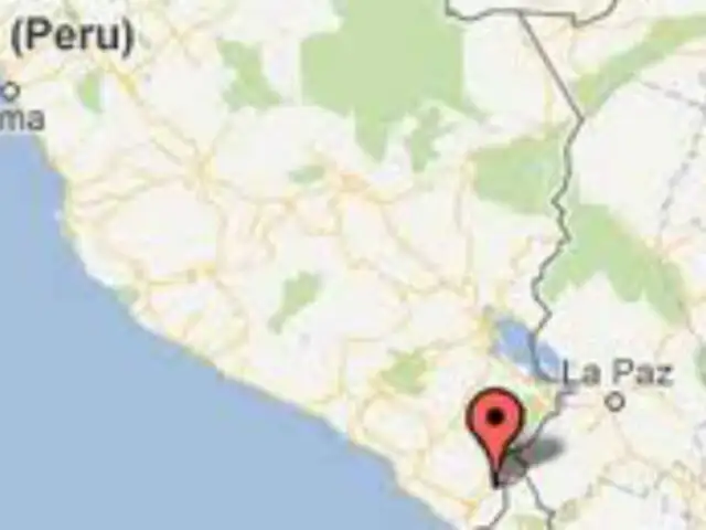 Sismo de 4.4 grados de magnitud se registró en Tacna