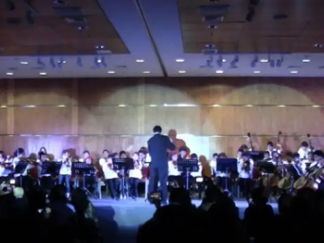 Orquesta Sinfónica Infantil de Edelnor debutó con éxito en Lima