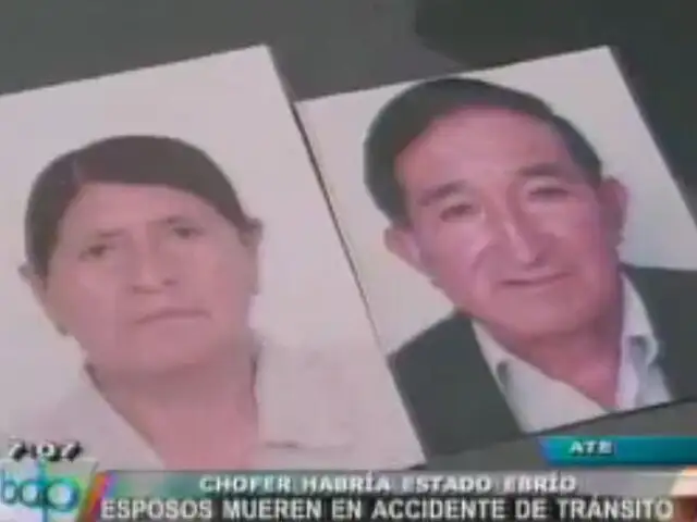 VIDEO: velan restos de ancianos atropellados en Ate Vitarte