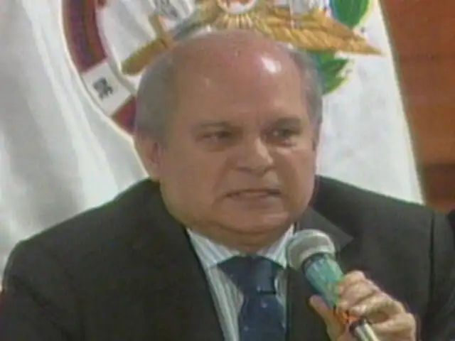 Pedro Cateriano supervisó el desarrollo del Simulacro de Sismo en el CCFFAA