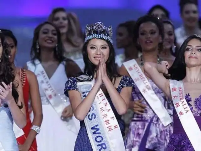 Representante de China se llevó la corona del Miss Mundo 2012
