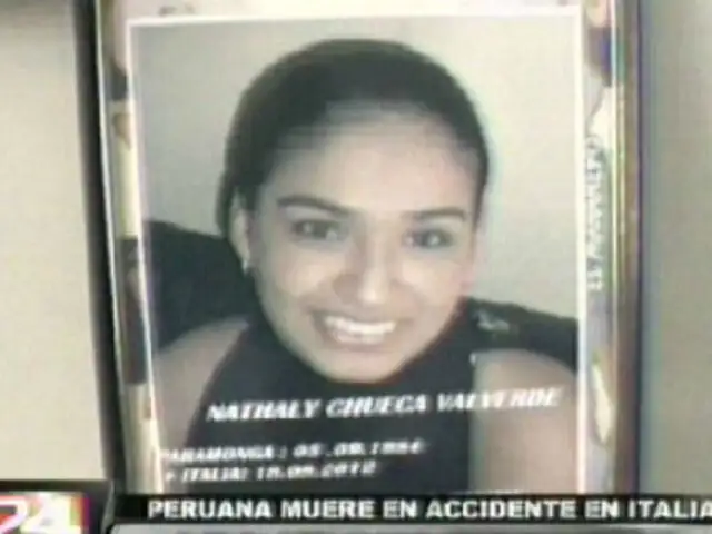 Familiares piden ayuda para repatriar cuerpo de peruana atropellada en Italia