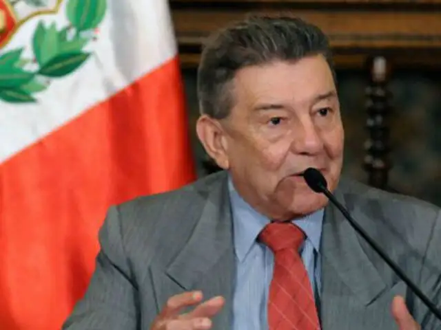 Canciller Roncagliolo: Perú está comprometido con la libertad de expresión