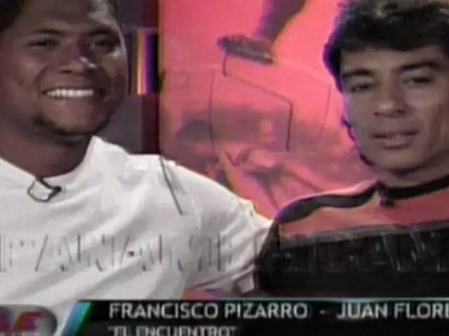 Pizarro y Flores hicieron las paces en el set de Teledeportes