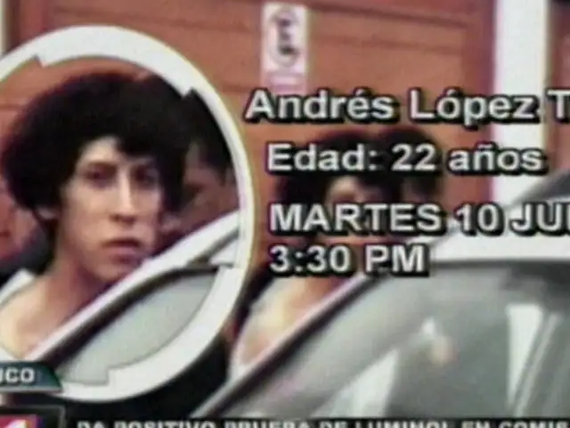 Hallan sangre en comisaría donde Andrés López fue visto con vida por última vez