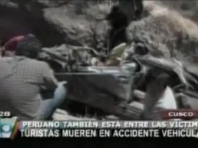 Cusco: tres personas fallecieron en accidente vehicular