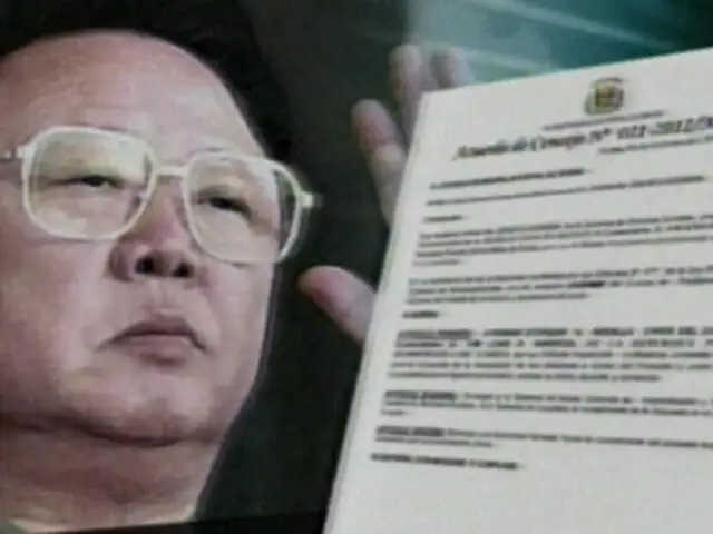 Insólito: Municipalidad de Breña condecoró a dictador Kim Jong Il