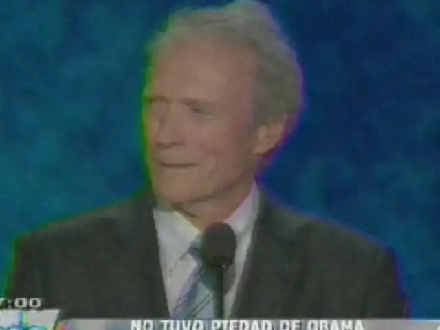 Clint Eastwood criticó al gobierno de Barack Obama durante convención