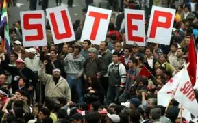Maestros del Sutep amenazan con manifestaciones durante III Cumbre ASPA