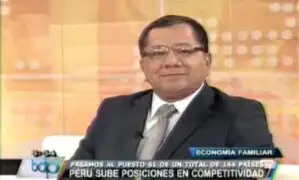 Carlos Anderson analiza la posición de Perú en ranking de competitividad