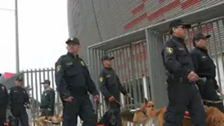 Se inició plan de seguridad en los alrededores del Estadio Nacional