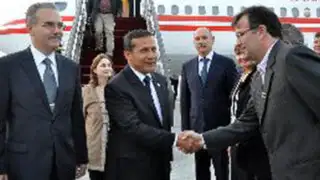 Presidente Ollanta Humala inició viaje de trabajo a Europa