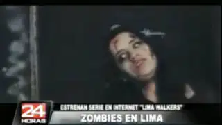 Terroríficos zombies invaden la ciudad de Lima