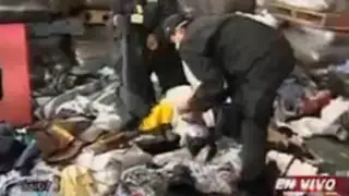 Incautan ropa de contrabando que iba ser enviada a Venezuela