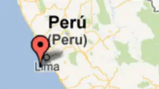 Lima registró sismo de 3.9 grados esta madrugada