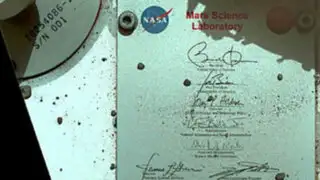 Autógrafo de Barack Obama llegó hasta Marte en el ‘Curiosity’