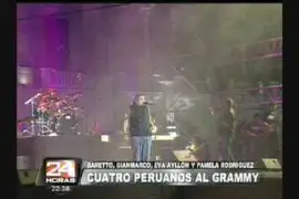 Bareto, Gianmarco, Eva Ayllón y Pamela Rodríguez son nominados al Grammy Latino