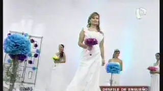 Desfile de vestidos de novia “Boda  y Estilo” en Buenos Días Perú