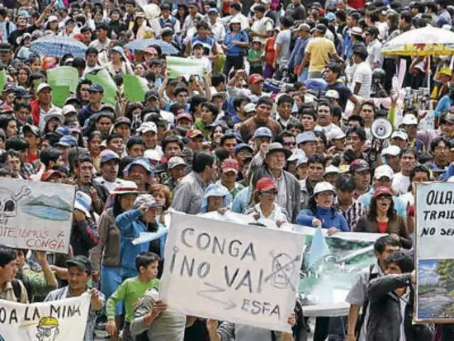 Gobierno decide no prorrogar estado de emergencia en Cajamarca