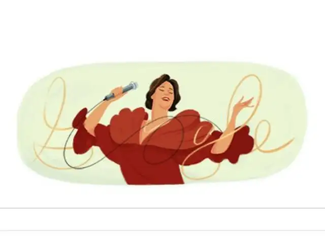 Google dedica doodle a la cantante peruana Chabuca Granda