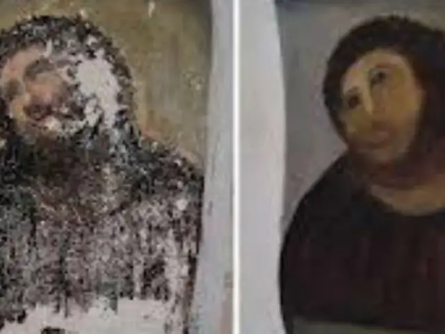 Mujer que 'restauró' el Ecce Homo: Me gustaría que me dejaran terminarlo