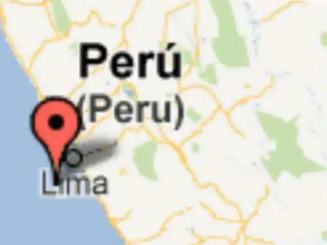 Sismo de 4 grados Richter sacudió esta mañana Lima