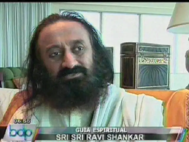 Líder espiritual Sri Sri Ravi Shankar conversó en exclusiva con BDP