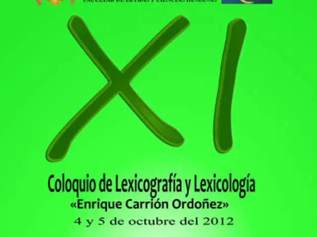 XI coloquio de Lexicología y Lexicografía en la UNMSM
